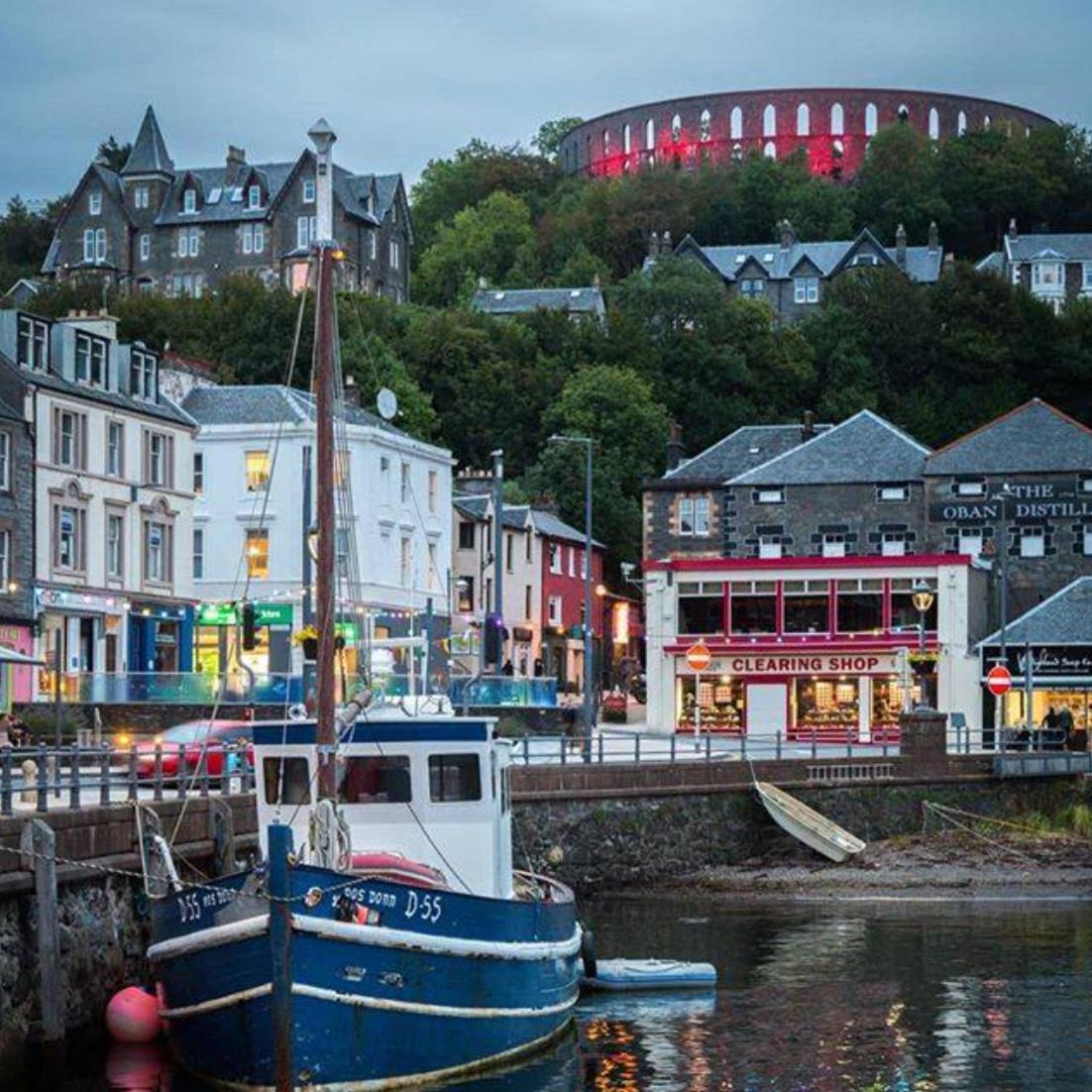 The Righ Hotell Oban Exteriör bild